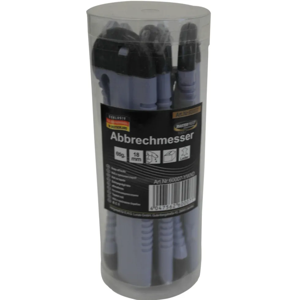 Abbrechmesser-Set 6 Stück 18 mm