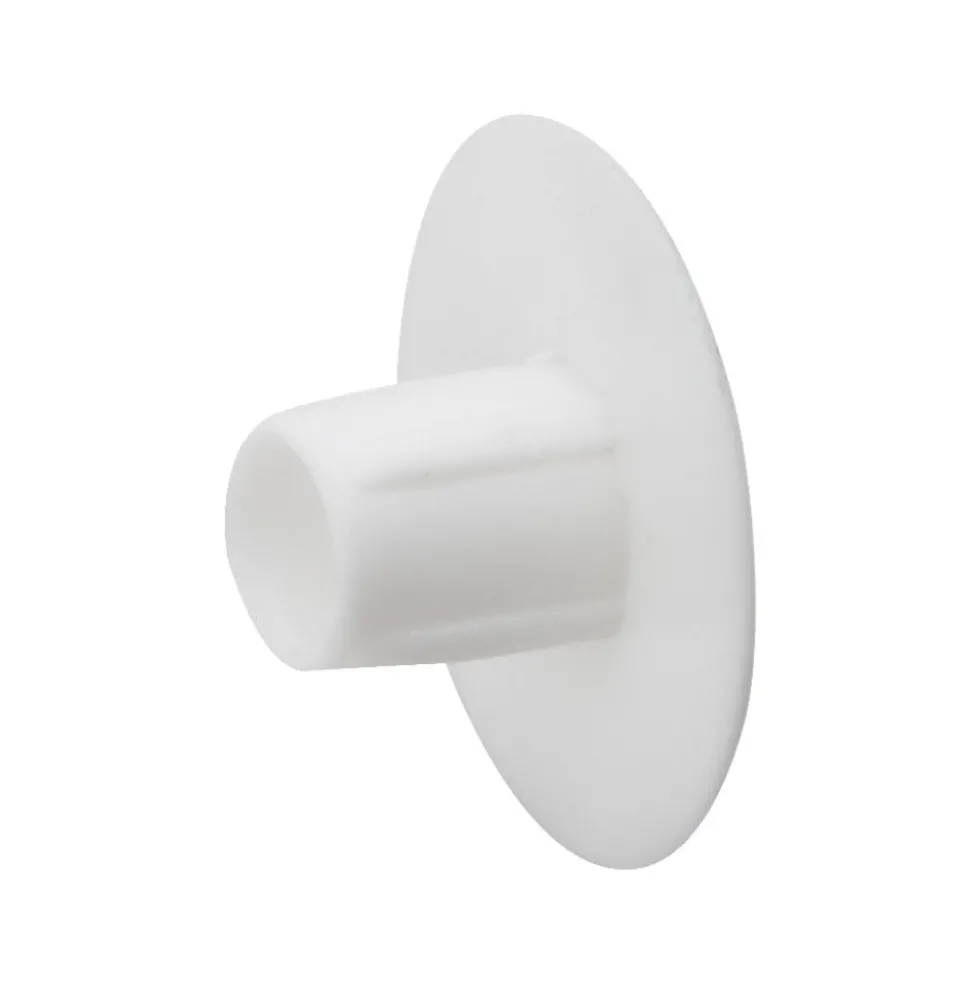 Abdeckkappe Ø 10mm Kunststoff, weiß