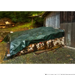Abdeckplane 1,5 x 5 m 90 g/m² aus Bändchengewebe in grün