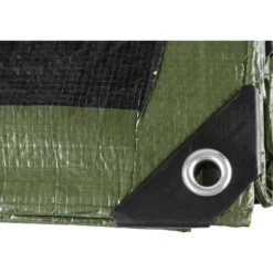 Abdeckplane 1,5 x 5 m 90 g/m² aus Bändchengewebe in grün