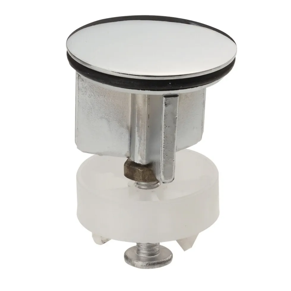Abfluss-Exzenterstopfen verchromt 38,5 mm Ø
