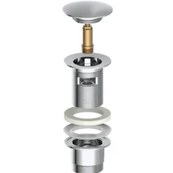 Ablaufventil ALVA 1-1/4"x65mm verchromt