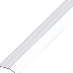 Abschlussleiste Aluminium eloxiert 1000 x 30 x 5 mm silberfarben selbstklebend