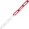 Absperrkette 6 mm rot-weiß Kunststoff