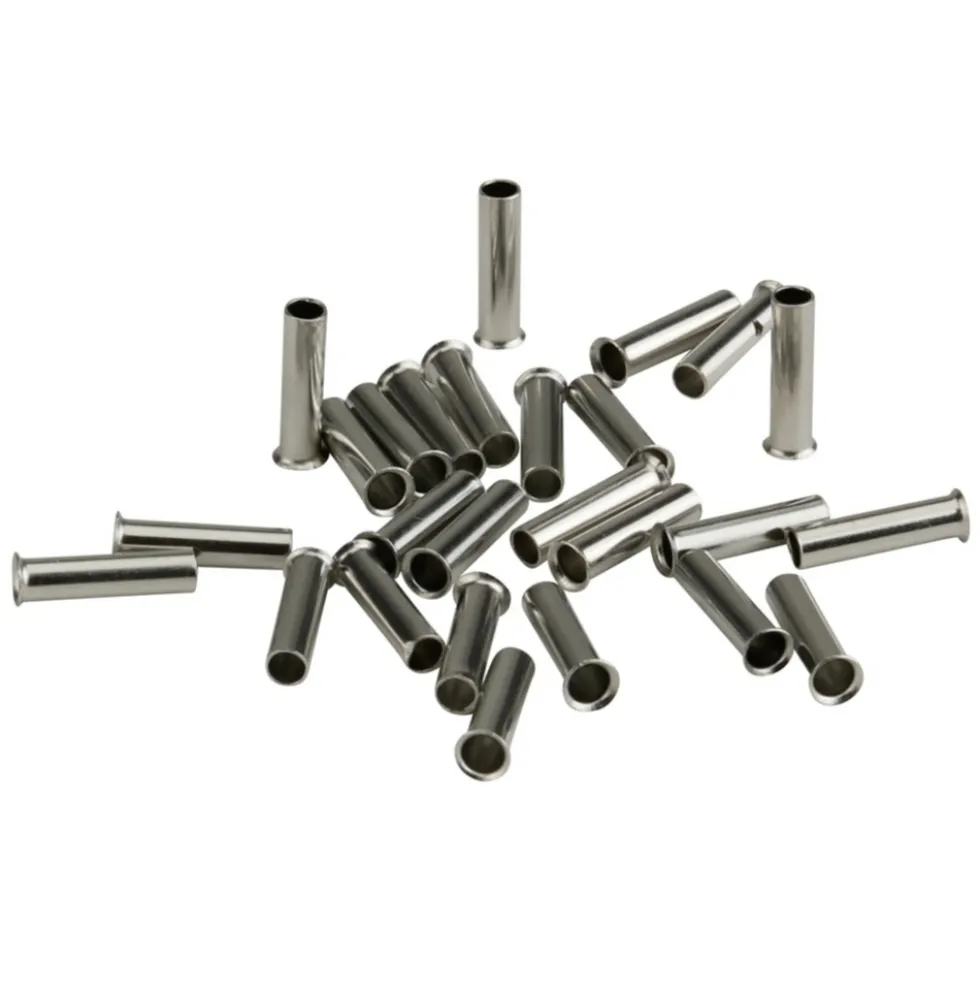 Aderendhülsen blank Sortiment 100 Stück 1 mm² x 8 mm