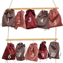 Adventskalender zum Befüllen mit Säckchen