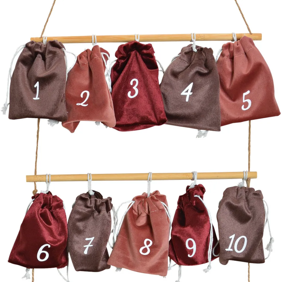 Adventskalender zum Befüllen mit Säckchen