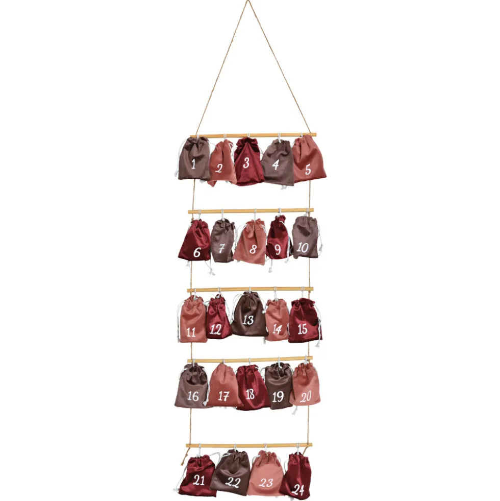 Adventskalender zum Befüllen mit Säckchen