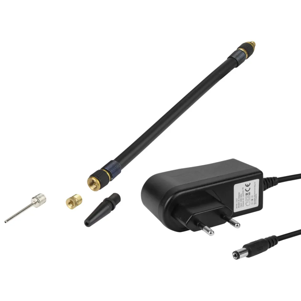 Akku-Kompressor 2200 mAh mit Powerbank und Aufsätzen