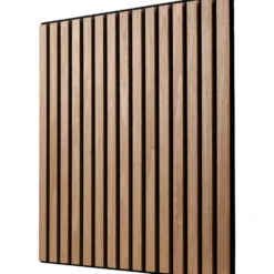 Akustikpaneel 60 x 60 x 1,8 cm in Hellbraun