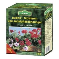 Allflor Balkon-, Terrassen- und Kübelpflanzendünger 1 kg