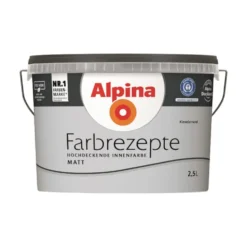 Alpina Farbrezepte Kieselstrand matt 2,5 Liter
