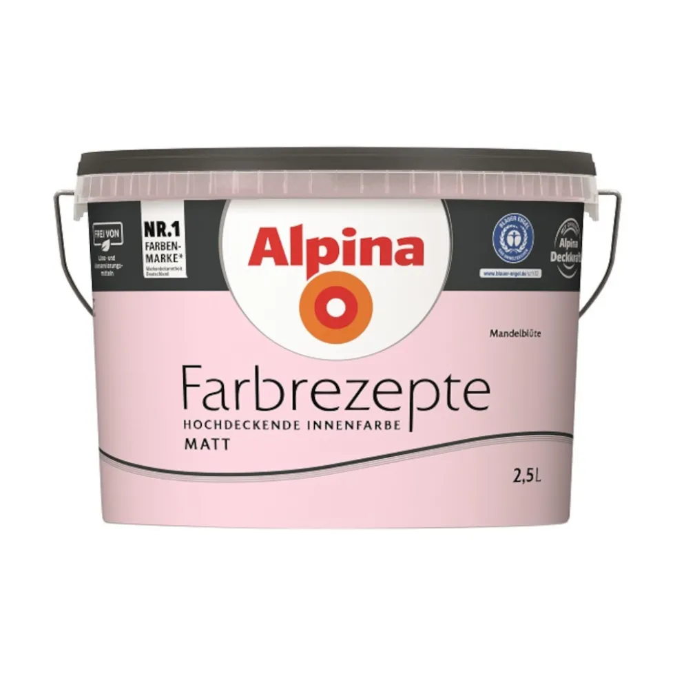Alpina Farbrezepte Mandelblüte matt 2,5 Liter