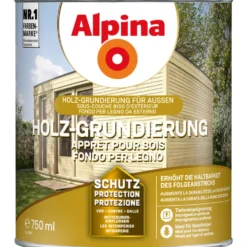 Alpina Holz-Grundierung 750 ml farblos