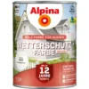 Alpina Wetterschutzfarbe weiß 2,5 Liter deckend