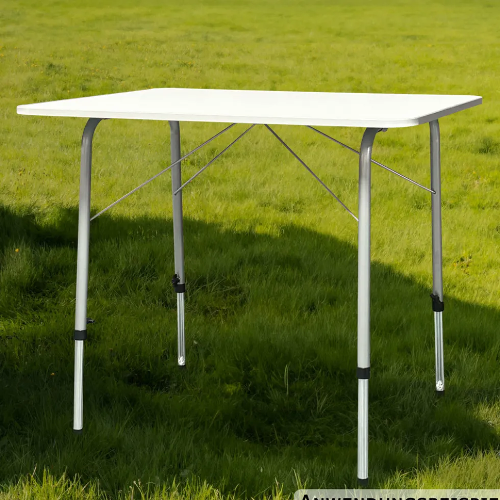 Alu-Campingtisch höhenverstellbar