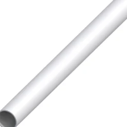 Alu Rundrohr 10x1 mm, 2 m silbereloxiert