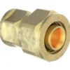 Anschlussverschraubung 20 x 2mm x 1/2"IG gerade Messing