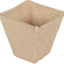 Anzuchttöpfe 8 x 8 cm quadratisch, 24 Stück, Papier