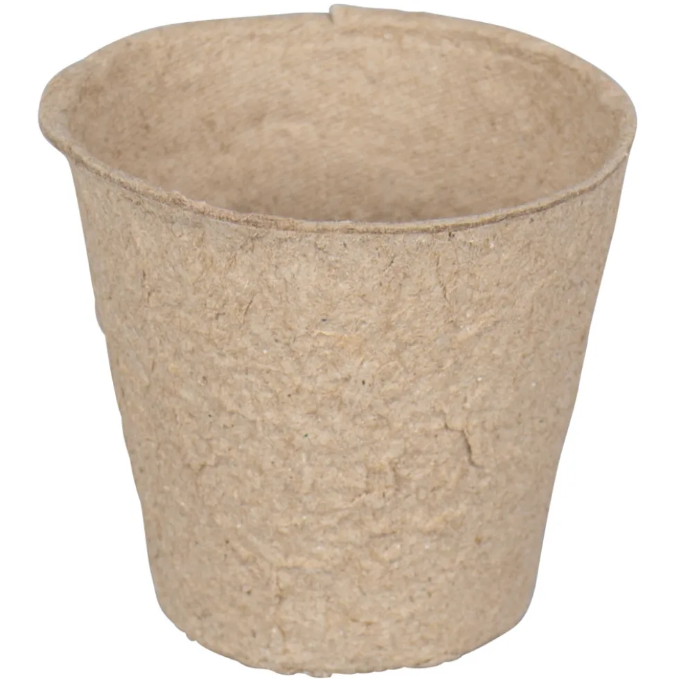Anzuchttöpfe 6 x 6 cm rund, 24 Stück, Papier