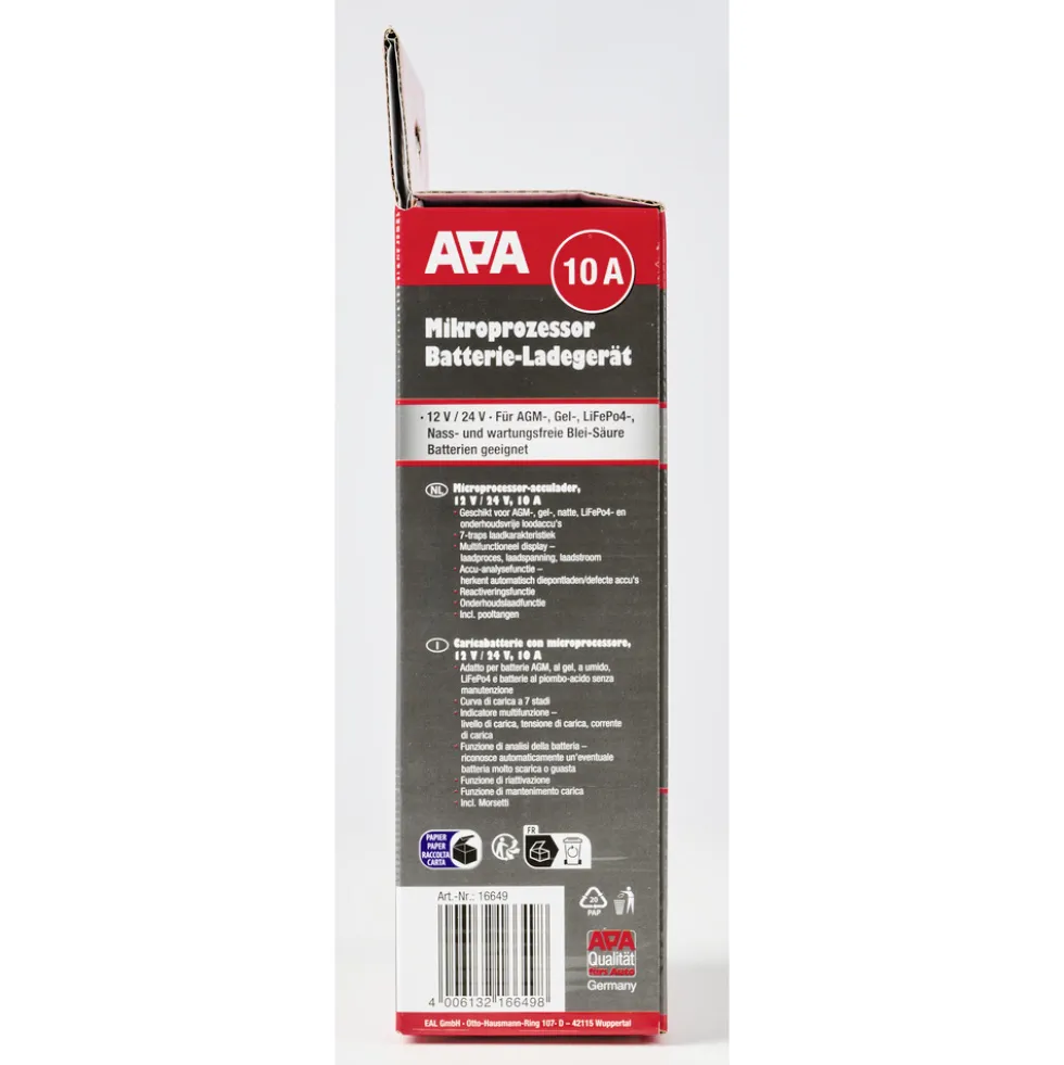APA Batterieladegerät 7-stufig 12/24V 10A