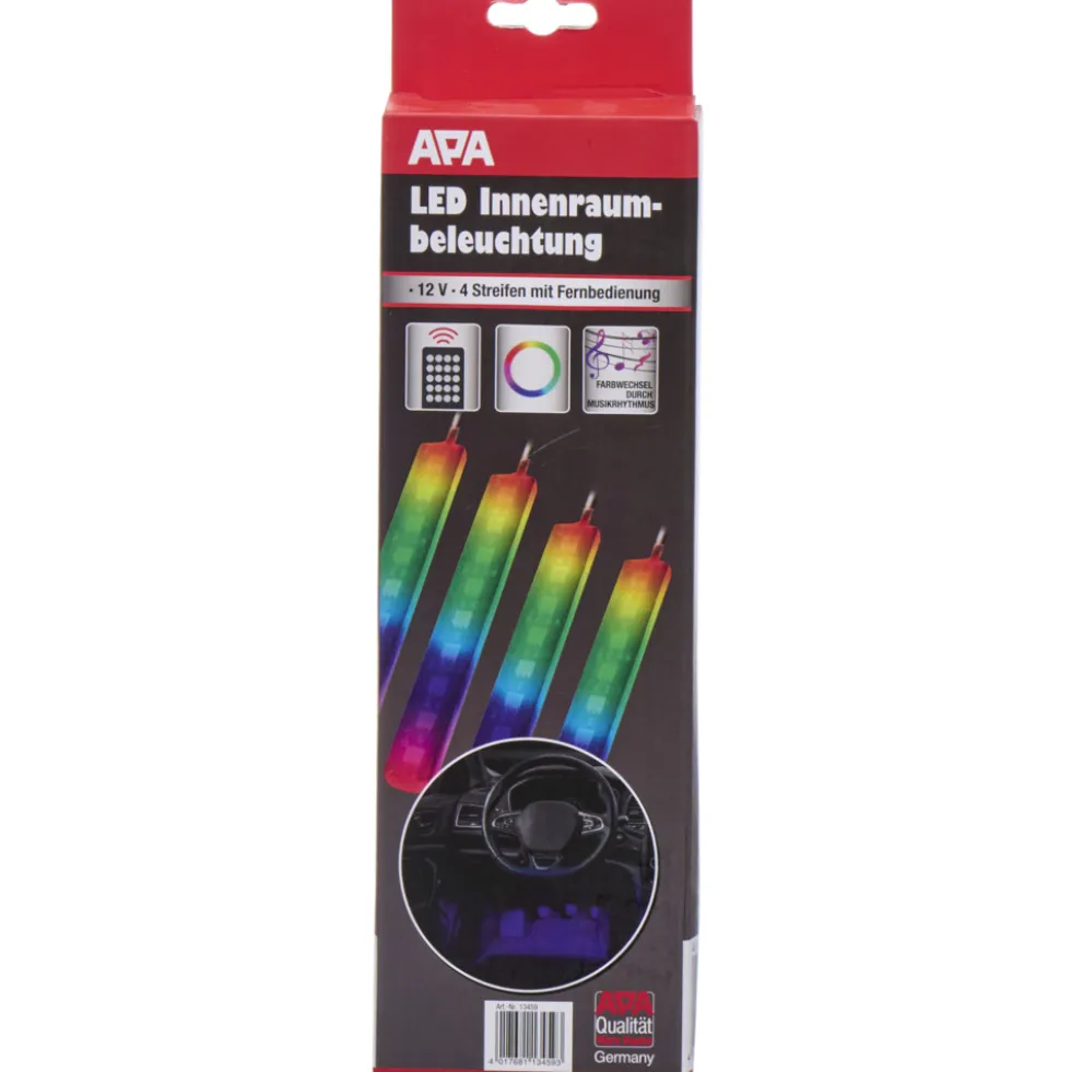 APA Kfz LED-Innenraumbeleuchtung Farbwechsel 12V