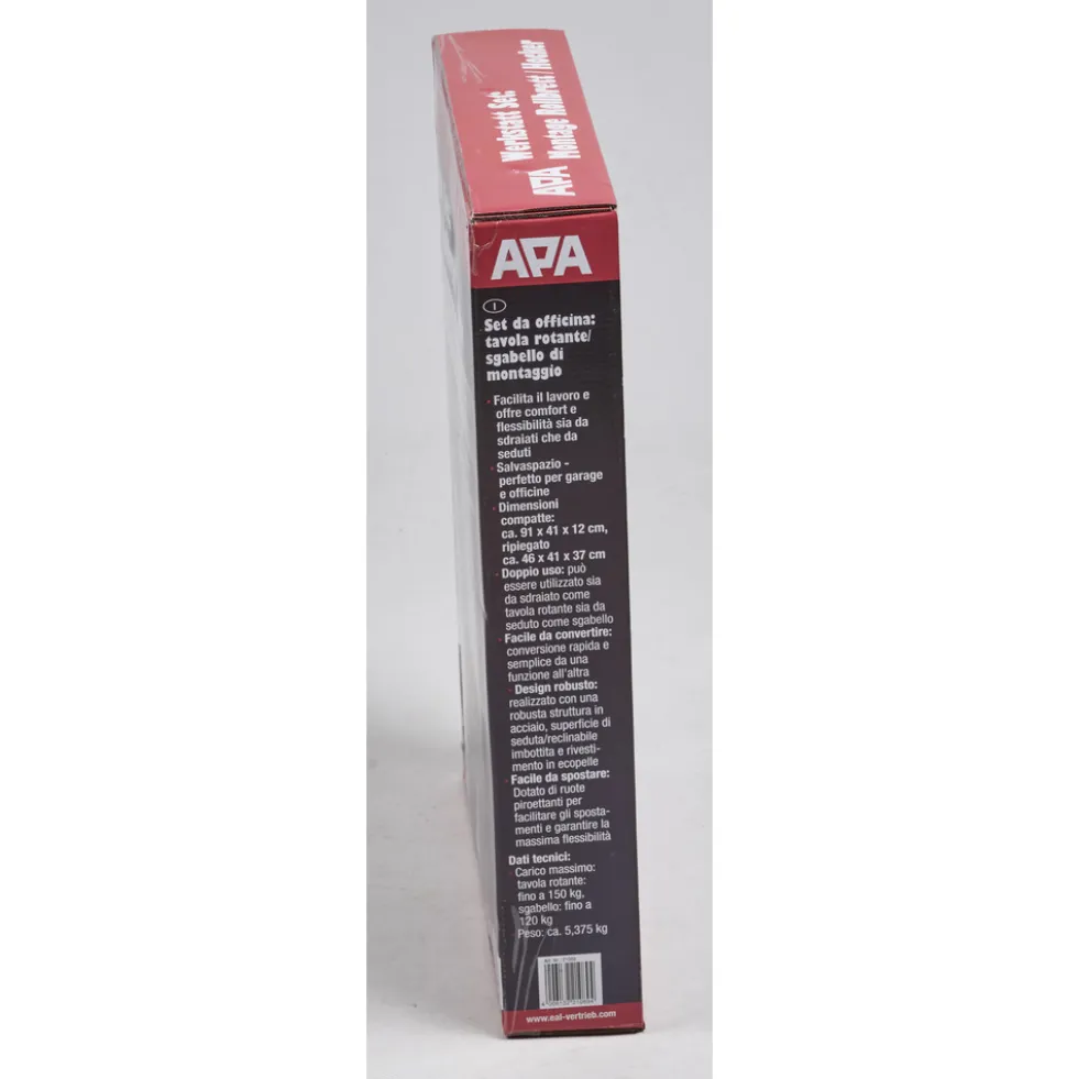 APA Montage Rollbrett/Hocker 2in1