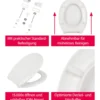aquaSu® Basic WC-Sitz weiß mit Absenkautomatik