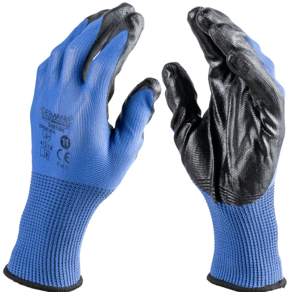Arbeitshandschuhe-Set Größe 11 5 Paar in Blau