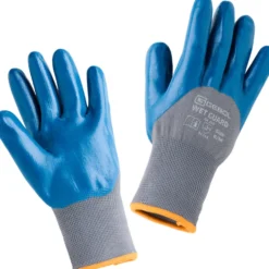 Arbeitshandschuh ''Wet Guard" Größe 8 blau