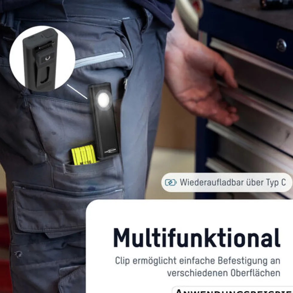 Arbeitsleuchte "Smart Booster 650R", wiederaufladbar