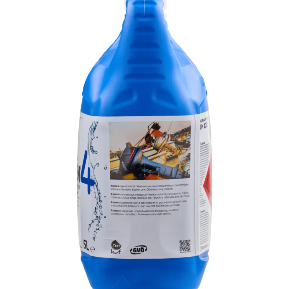 ASPEN® 4-Takt Treibstoff Benzin, 5 Liter