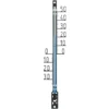 Außenthermometer 41,5 cm aus Kunststoff in schwarz