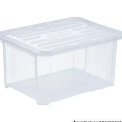 Aufbewahrungsbox 16 Liter, 40 x 30 x 20 cm, transparent