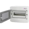 Aufputz-Kleinverteiler 1x12 Module IP65 in Grau