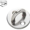 Augplatte rund 33 mm, Edelstahl