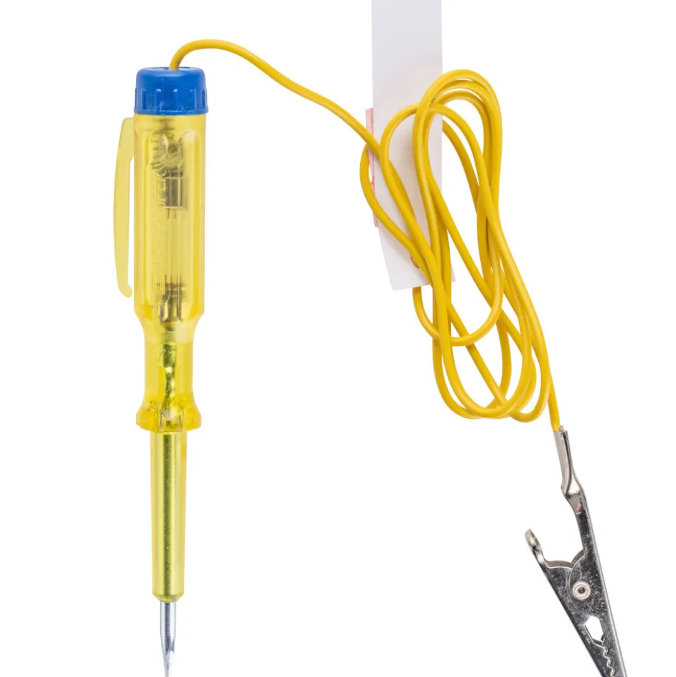 Autolichtprüfer 6 – 24 V mit Krokodilsklemme und Clip