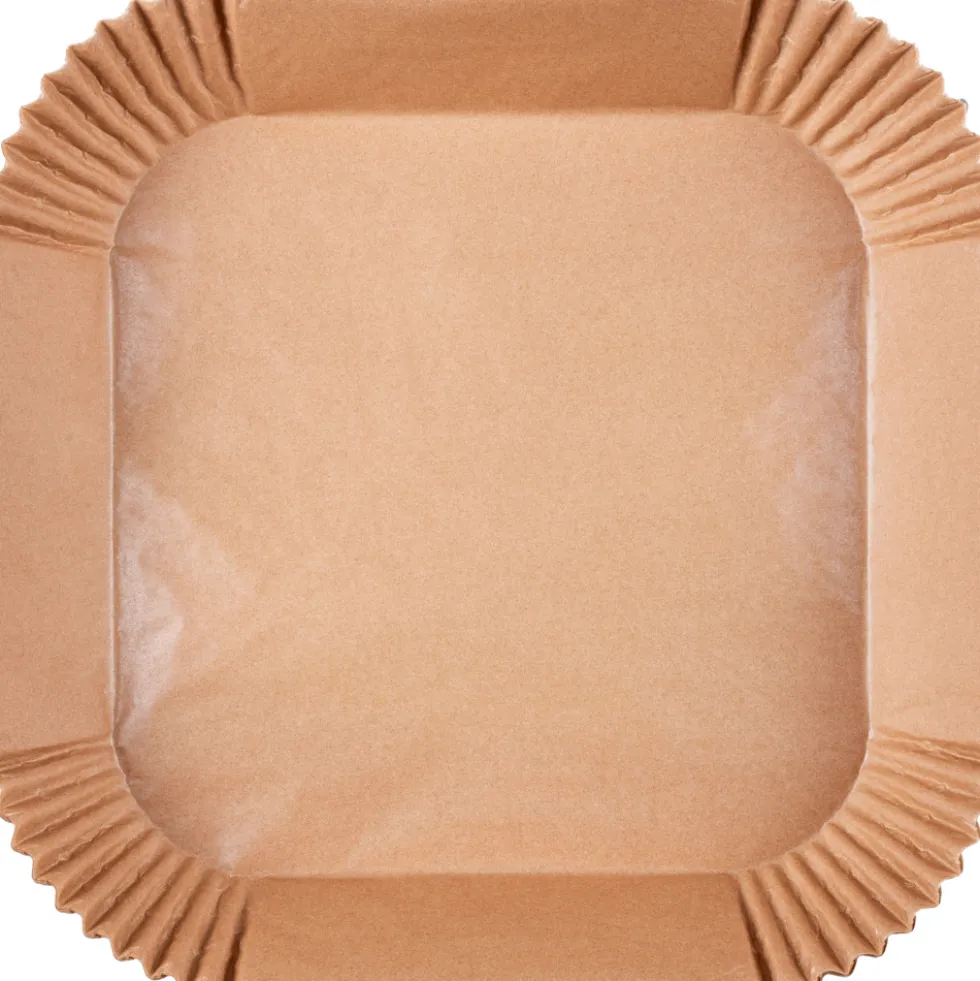 Backpapier-Einlagen für Heißluftfritteusen 20cm H4,5cm,25 Stück
