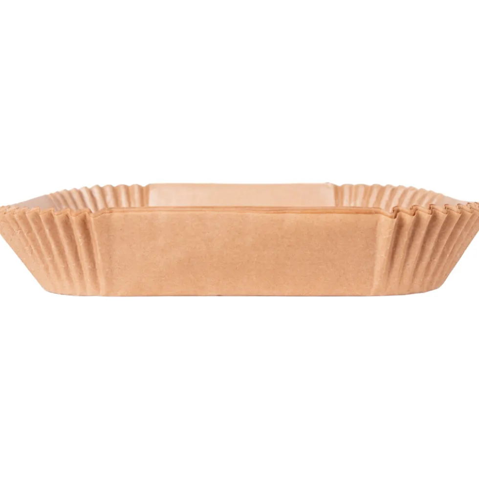 Backpapier-Einlagen für Heißluftfritteusen 20cm H4,5cm,25 Stück