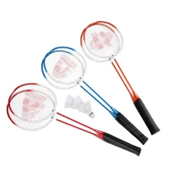 Badminton Set 6-teilig in verschiedenen Farben