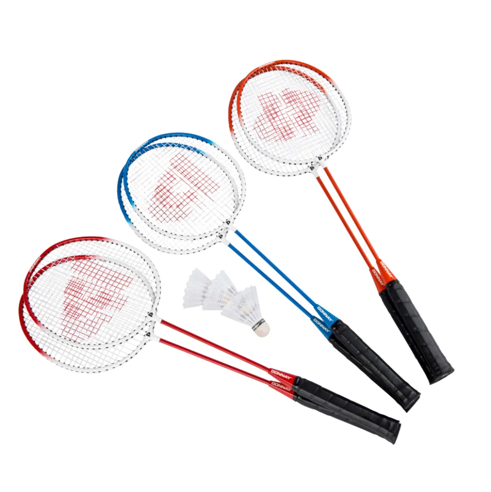 Badminton Set 6-teilig in verschiedenen Farben