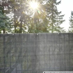 Balkonsichtschutz 90 x 500 cm dunkelgrau