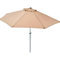 Balkon-Sonnenschirm halbrund 250 x 225 cm