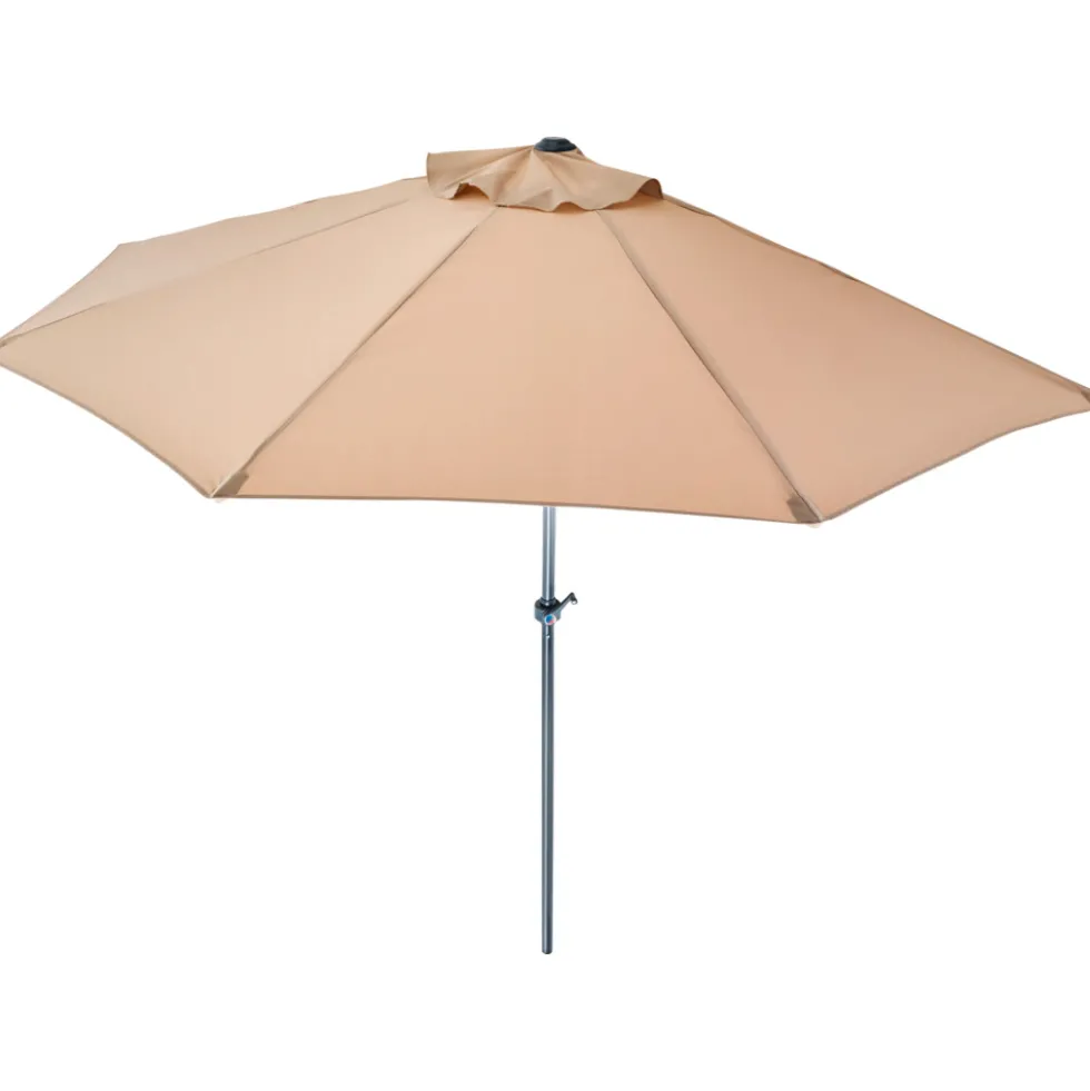 Balkon-Sonnenschirm halbrund 250 x 225 cm