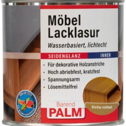 Barend Palm Möbel-Lacklasur Eiche-Mittel 375 ml