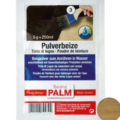 Barend Palm Pulverbeize 5 g Nussbaum-Hell