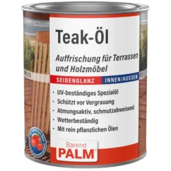 Barend Palm Teak-Öl 2,5 l farblos