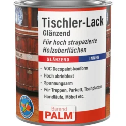 Barend Palm Tischler-Lack 375 ml Glänzend