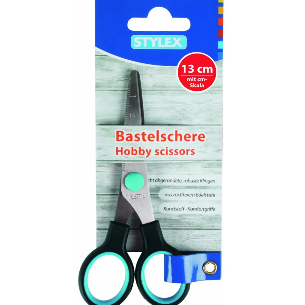 Bastelschere mit abgerundeter Spitze