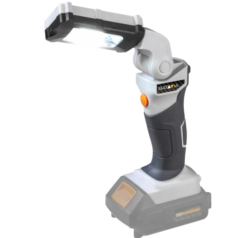 Batavia LED-Akku-Arbeitsleuchte mit Drehgelenk